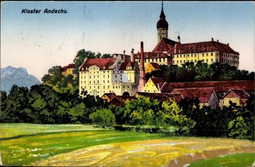Andechs oberbayern - ak,