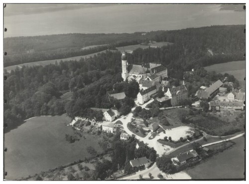 9569 andechs foto - andechs, luftbild