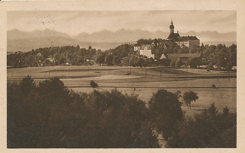 Kloster andechs totalansicht - andechs,
