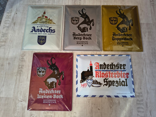 Blechschilder konvolut