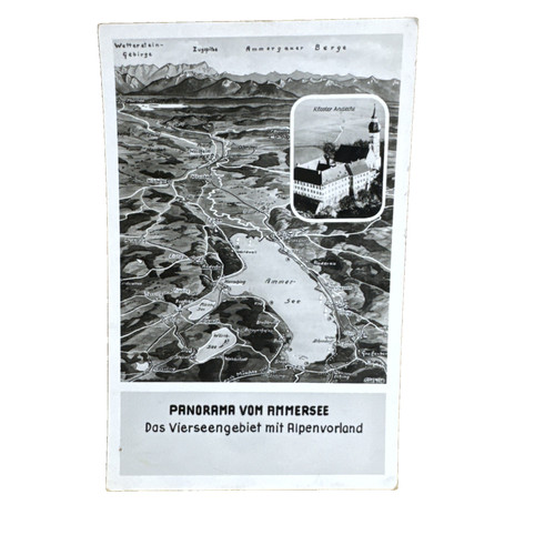 Postkarte ammersee - ak,
