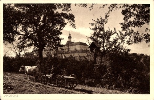 Andechs oberbayern - ak,
