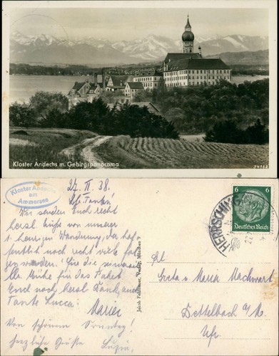Ansichtskarte andechs - ansichtskarte,