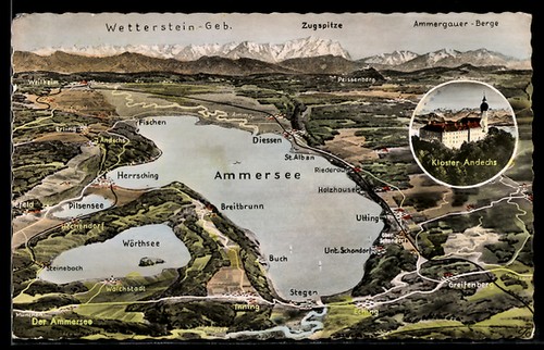 Ansichtskarte andechs - ansichtskarte,