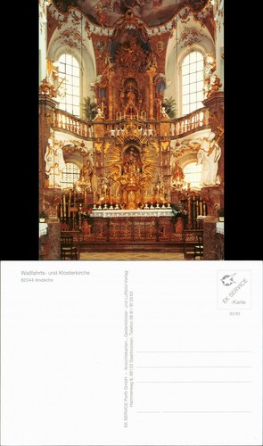 Ansichtskarte andechs - ansichtskarte,