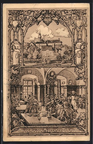 Künstler andechs - künstler-ak,