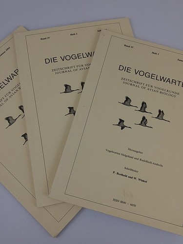 Die vogelwarte zeitschrift - vogelwarte.,