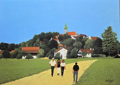 Andechs josef wahl - ak,