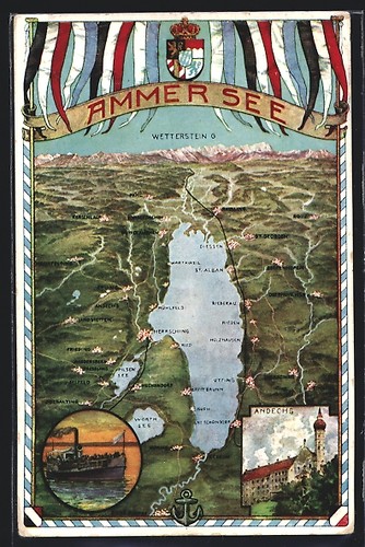 Ansichtskarte andechs - ansichtskarte,