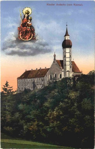 Andechs kloster vom kiental - kloster,,