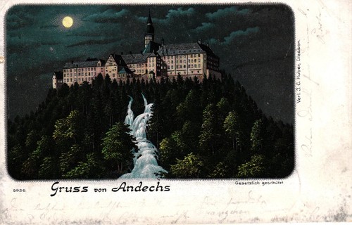 Andechs mondschein 1900 - andechs,,