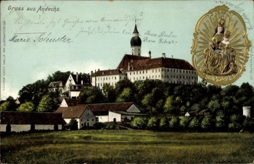Präge andechs ammersee - ak,