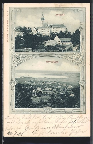 Andechs ortspartie mit - ortspartie,