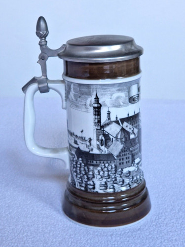Krug mit reinzinn deckel - mit, der