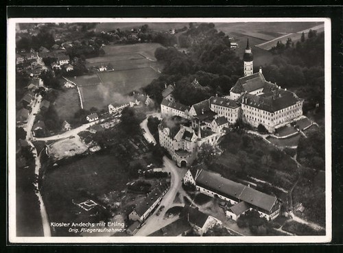 Ansichtskarte andechs - ansichtskarte,