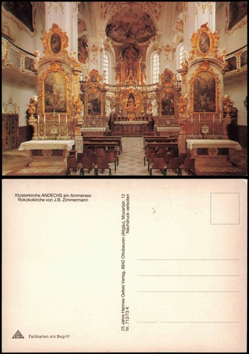 Ansichtskarte andechs - ansichtskarte,