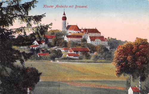755895 kloster andechs mit - ak,