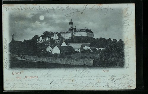 Ansichtskarte andechs - ansichtskarte,