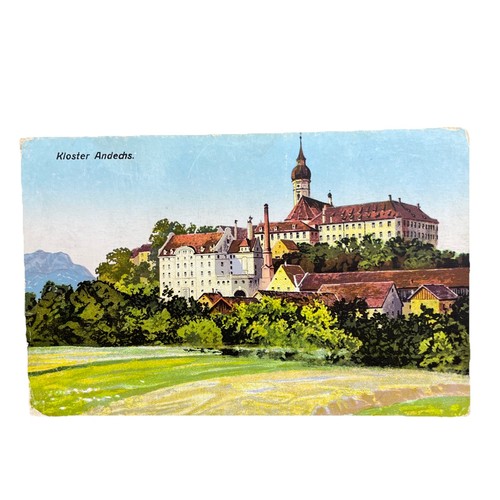 Postkarte kloster andechs - postkarte,